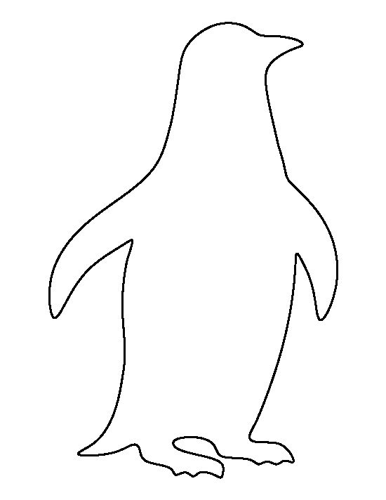 Free penguin template